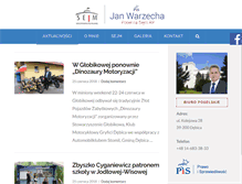 Tablet Screenshot of janwarzecha.pl